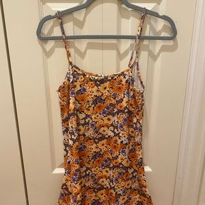 Simple floral dress